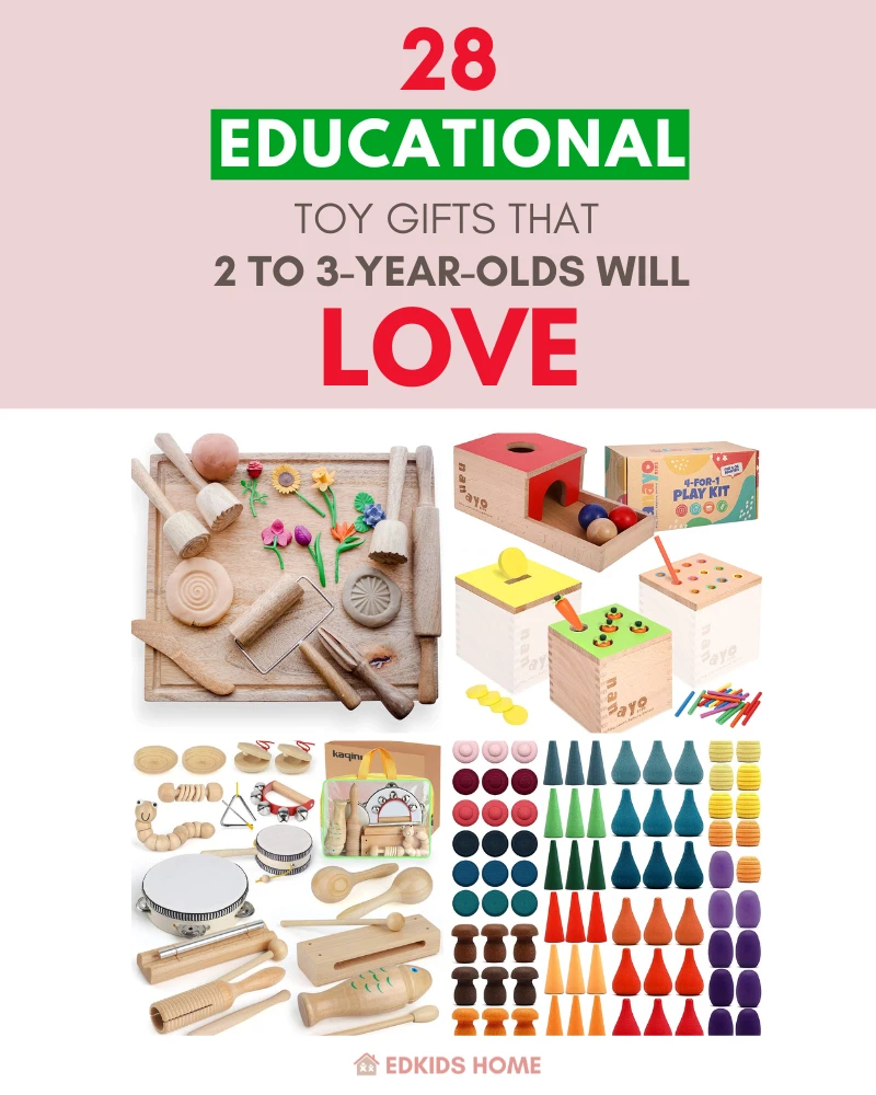 28 Educational Toy gifts that 2 to 3 year olds will love