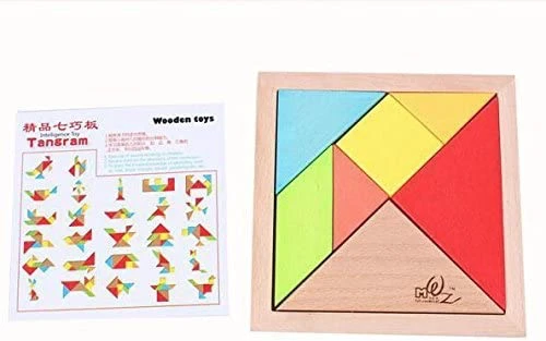 Wooden Tangrams Math Toy
