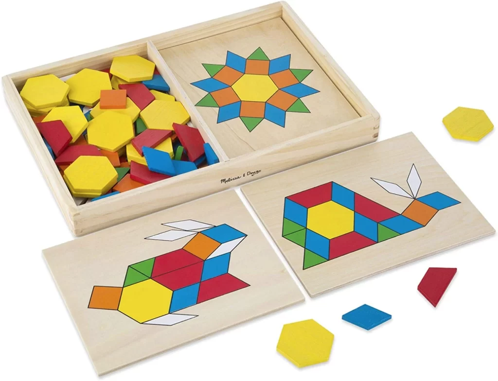 Pattern Blocks and Boards Math Toy