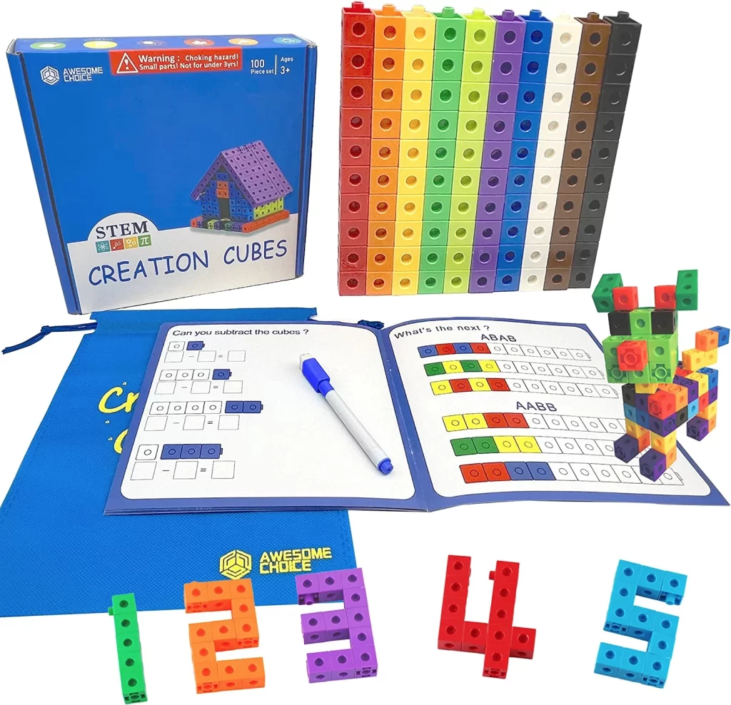 Mathlinks Cubes Toy