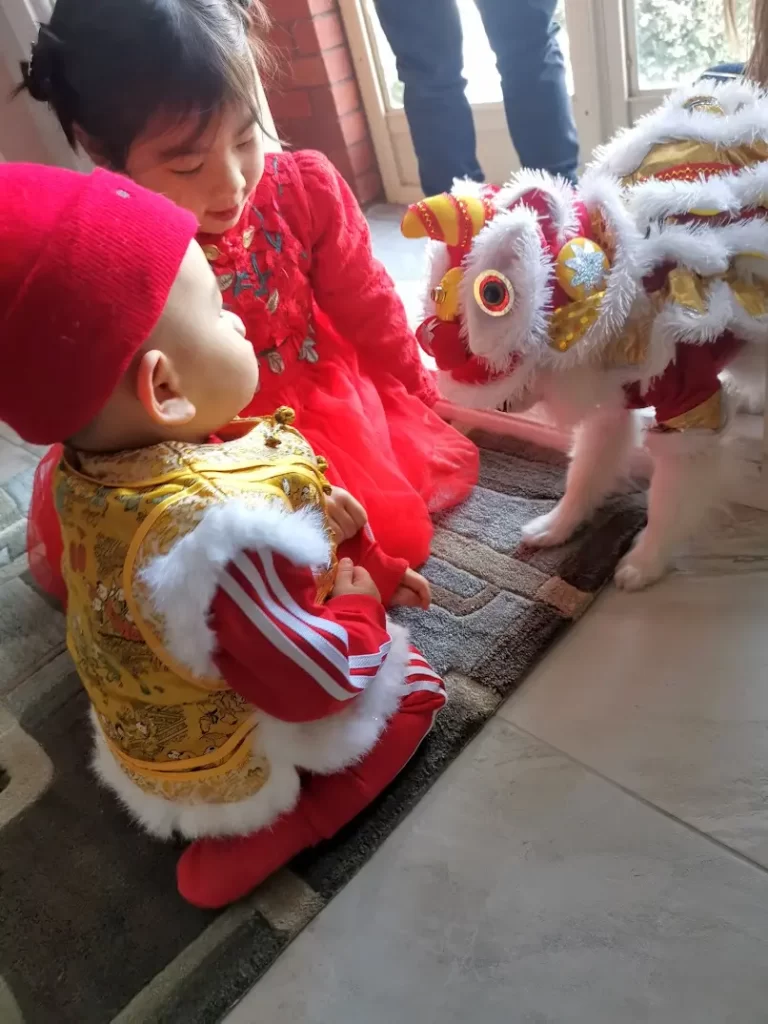 Chinese new year activities for kids - picking out new clothes 