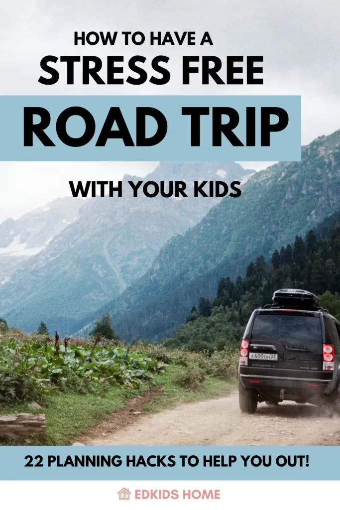 How to have a stress free road trip with your kids