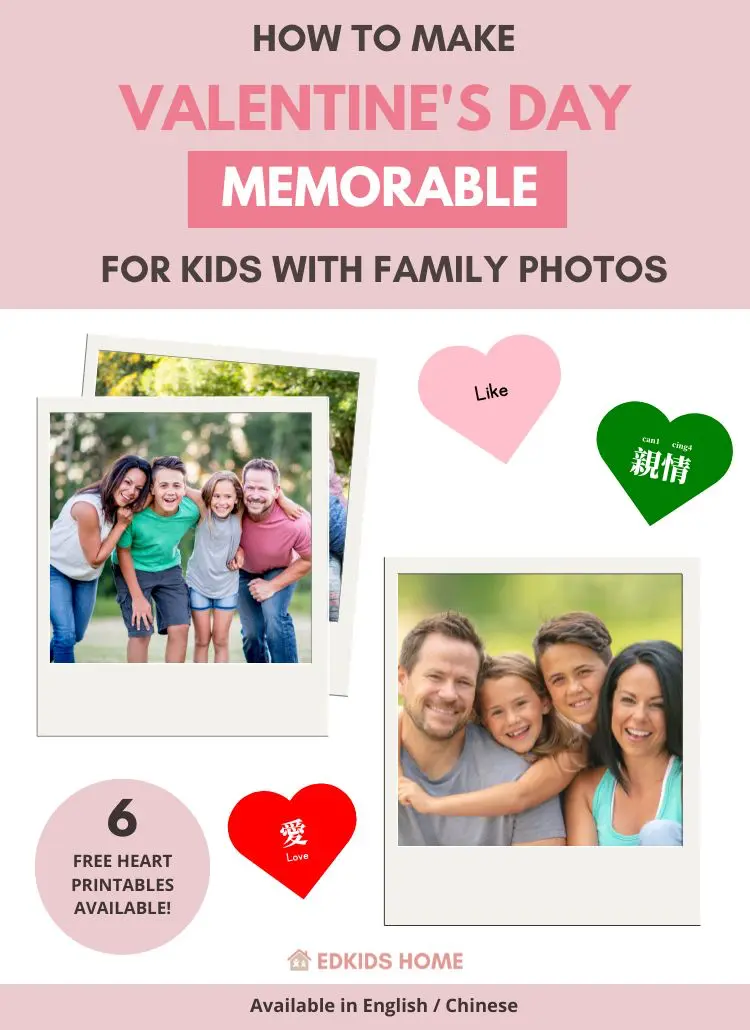 Best Valentine’s Idea for Kids with Photos & Free Printable