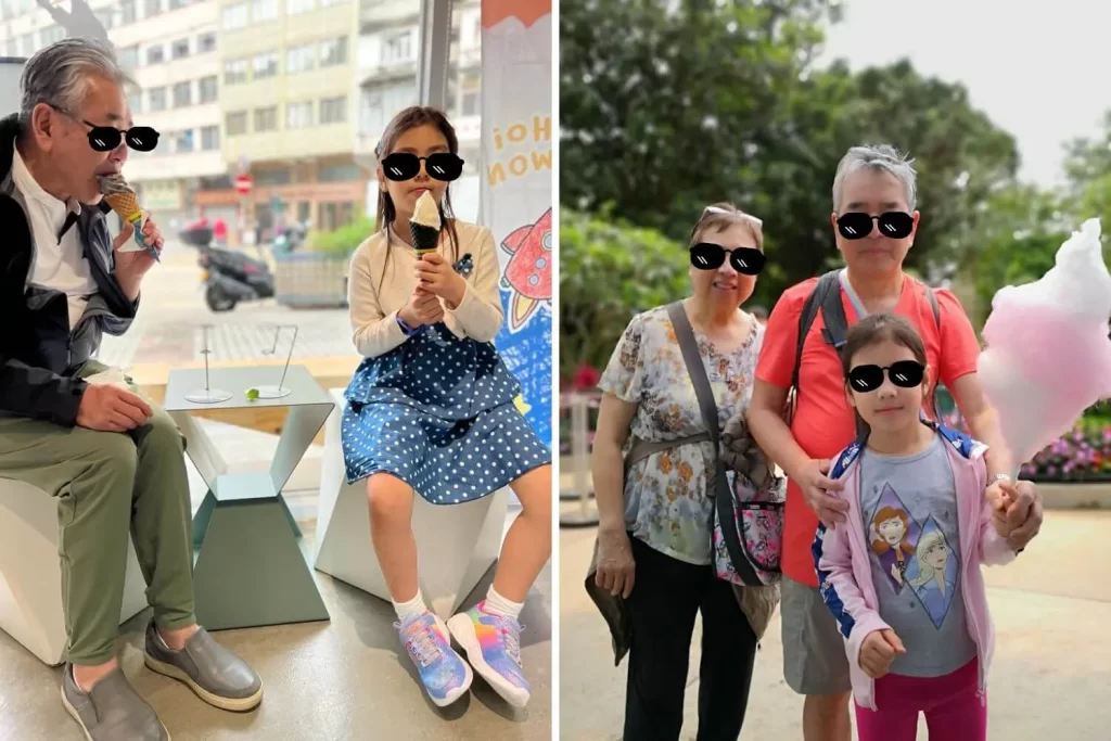 travel with Family in china hong kong