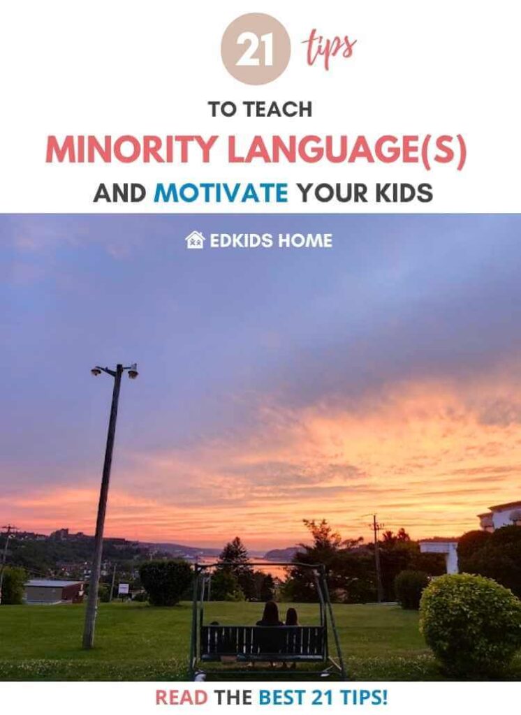 teach minority language | bilingual kids 