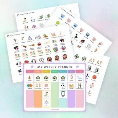 weekly planner for kids