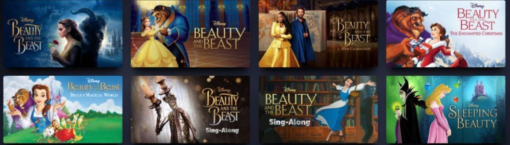 Disney world movies - Beauty and the beast