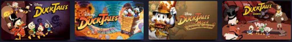 Disney world movies - Ducktales