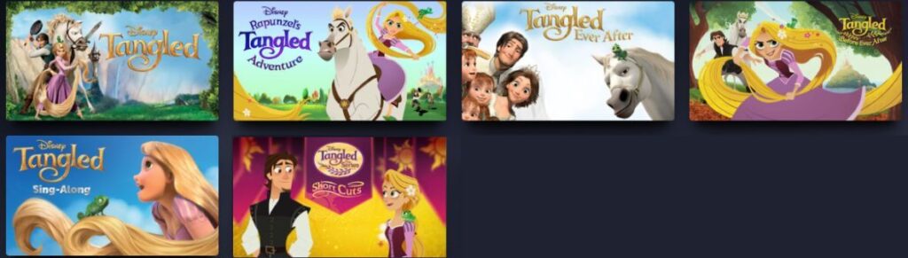 Disney world movies - Tangled