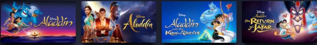 Disney world movies - Aladdin