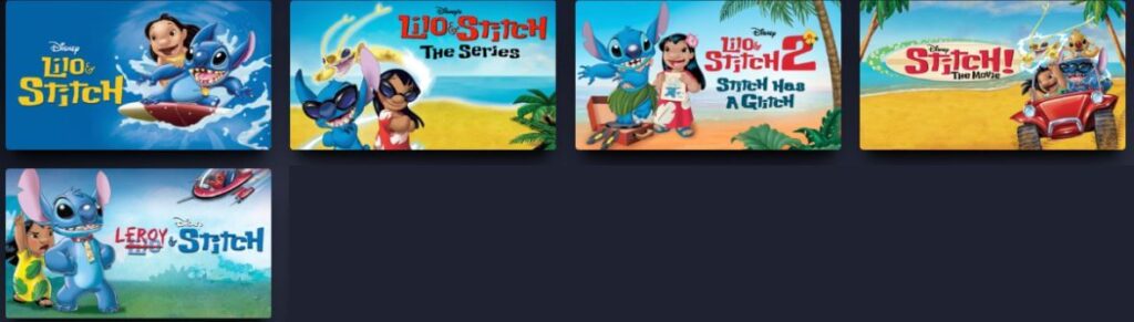 Disney world movies - Lilo & Stitch