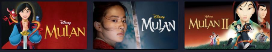 Disney world movies - Mulan