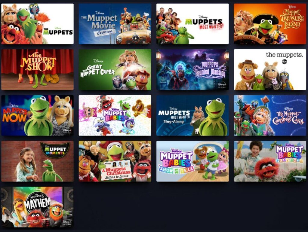 Disney world movies - Muppets