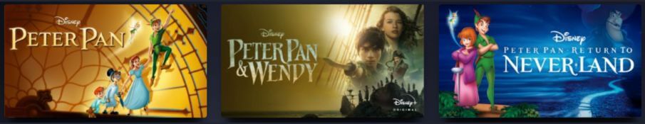 Disney world movies - Peter Pan