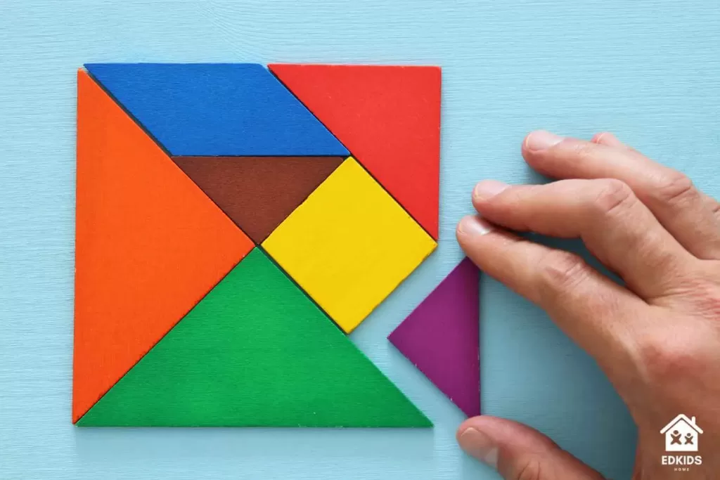 21 Traditional Chinese Toys & Games - Tangram
