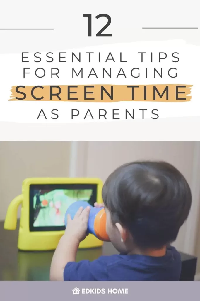manage screen time
