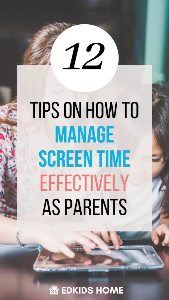 manage screen time
